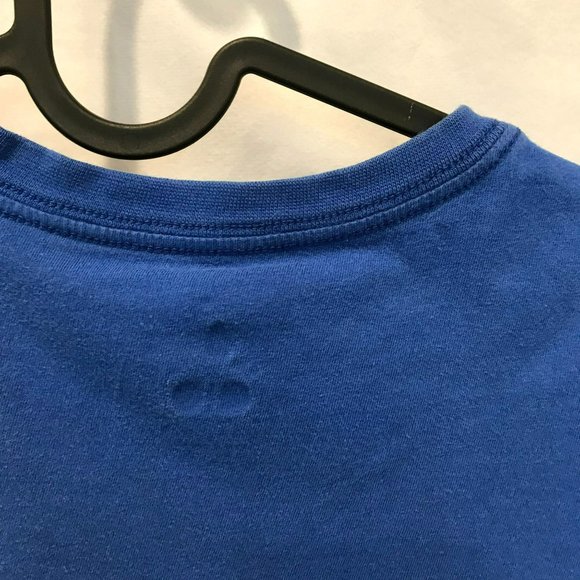 Nike Air Jordan Kids Size 5-6 Years Short Sleeve Pullover Crew Neck Tee Blue - Picture 4 of 7